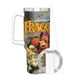 thumbnail image 3 of Fraggle Rock Vaso aislado de acero inoxidable con asa, diseño temático, regalo para familia, amigos y fans; incluye pajita y encaja en el portavasos estándar, 40 oz, 3 of 6