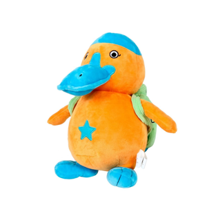 Hola Flinko - Peluche Flinko Papá Flinko Naranja Suave Y Lavable