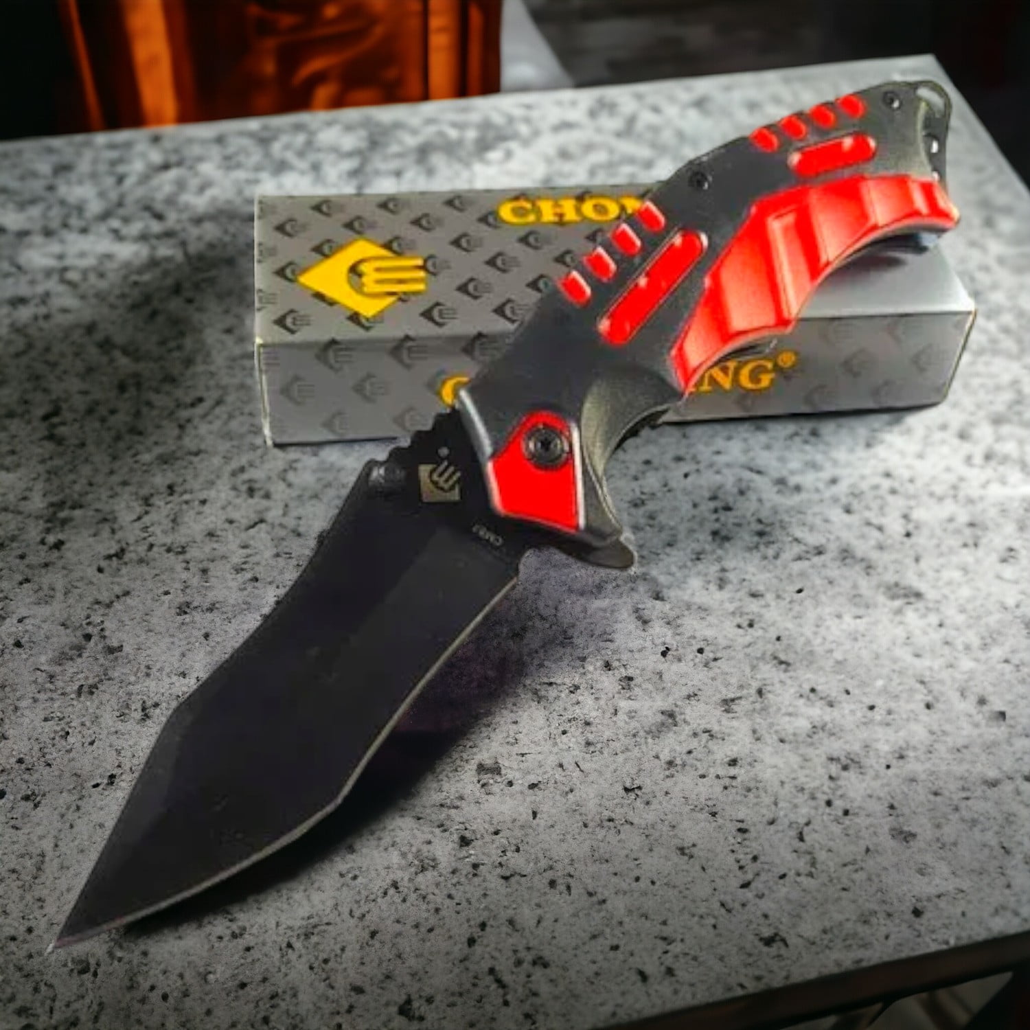 Genérico - Navaja Camping Plegale Red Frog Ae78