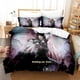 thumbnail image 1 of Dark Lost Souls Ghost Bedding Set Single Twin Full Queen King Size Bed Set Adult Kid Bedroom Duvetcover Sets Anime Bed Sheet Set Bed Sheets, 1 of 5