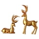 thumbnail image 4 of de Renos, Estatuas de Ciervos Y de Pie, 2 Uds. de Ciervos de Resina, Decoración de Escultura para El Hogar, Gabinete de E , Oro Opción 1 Oro, 4 of 5
