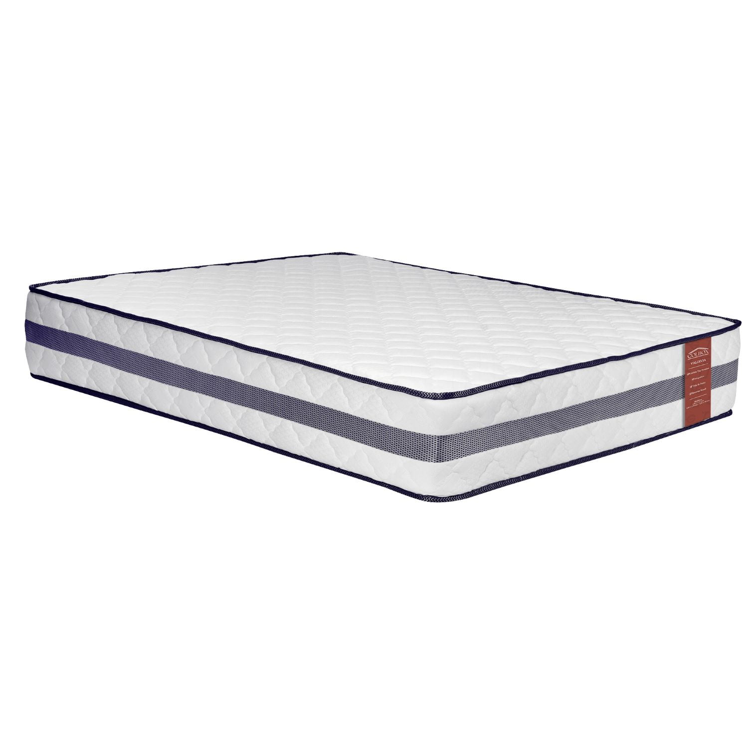 Colbox - Colchón Valdivia C1 2 Plazas 150x190x30 Cm