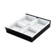 thumbnail image 1 of Bandeja De Servicio Dividida Con Frutos Secos, Ideal Para Fiestas, Hoteles Y Banquetes, 4 Compartimentos, 19,7 X 19 X 4,2 Cm., 1 of 5