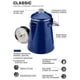 thumbnail image 2 of Cafetera Percolator COLETTI Classic para 12 tazas, color azul esmaltado, 2 of 7
