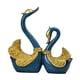 thumbnail image 5 of Lovely Swan Lover Estatua Estatuillas De Animales Interior Kid Room Home Decor Azul, 5 of 5