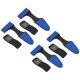 thumbnail image 1 of 16 Pcs (8pairs azul) Cubierta de la punta de la caña de pesca y corbata, caña manga protectora caso correas de sujeción Accesorios, 1 of 3