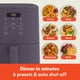 thumbnail image 4 of Air Fryer BELLA 4Qt Slim se adapta a cualquier lugar de utensilios de cocina, color ciruela, 4 of 7