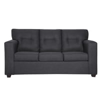 Colbox - Sofá New Blazer 3 Cuerpos Tela Negro