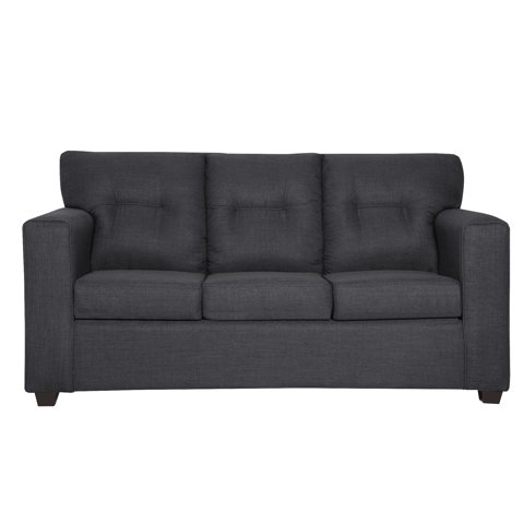 Colbox - Sofá New Blazer 3 Cuerpos Tela Negro