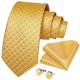 thumbnail image 4 of Corbata Hombres + Paño + Colleras. En Caja Para Regalo Papá amarillo Talla Única, 4 of 6