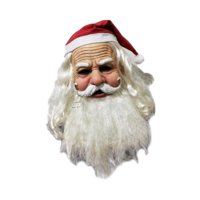 Magideal - Máscara De Látex Navideña Con Sombrero Para Cosplay, Accesorio Realista Para Fiestas De Máscaras, Disfraces Y Festivales De Cumpleaños. Abuelo B