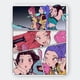 thumbnail image 1 of Mousepad 20x24 Cm - Diseño "the Huntrix: Webtoon Panels", 1 of 2