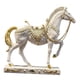 thumbnail image 1 of Estatua De Caballo Ornamento Figura De Arte Coleccionable Para Decoración Del Hogar Oficina Dormitorio Blanco, 1 of 4