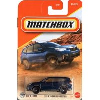 Mattel - Auto De Juguete Matchbox Diecast Subaru Forester 2019 Azul 1:64