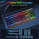 thumbnail image 4 of Teclado TECKNET Gaming RGB Inalámbrico y Cableado 4000mAh, 4 of 7