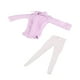 thumbnail image 3 of Ropa De Soldado Femenino A Escala 1/6 Para Figuras De Soldados De 12 "rosa Y Blanco, 3 of 5