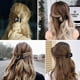 thumbnail image 4 of Paquete de 6 pinzas para el cabello, pinzas para el cabello de tamaño mediano, pinza para el cabello para mujeres y niñas con cabello grueso o mediano., 4 of 5