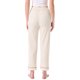 thumbnail image 3 of INSPIRE CHIC Pantalones de Pijama para Mujer de Algodón Tejido Acanalado con Cintura Elástica Pierna Recta con Bolsillos Ropa de Casa Casual XS Blanco, 3 of 6