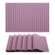 thumbnail image 1 of Juego de 6 manteles individuales tejidos para decoración de mesa de comedor interior, lavables, manteles de cocina, limpiar con un paño, púrpura/azul, 17.7*11.8 pulgadas, 1 of 6