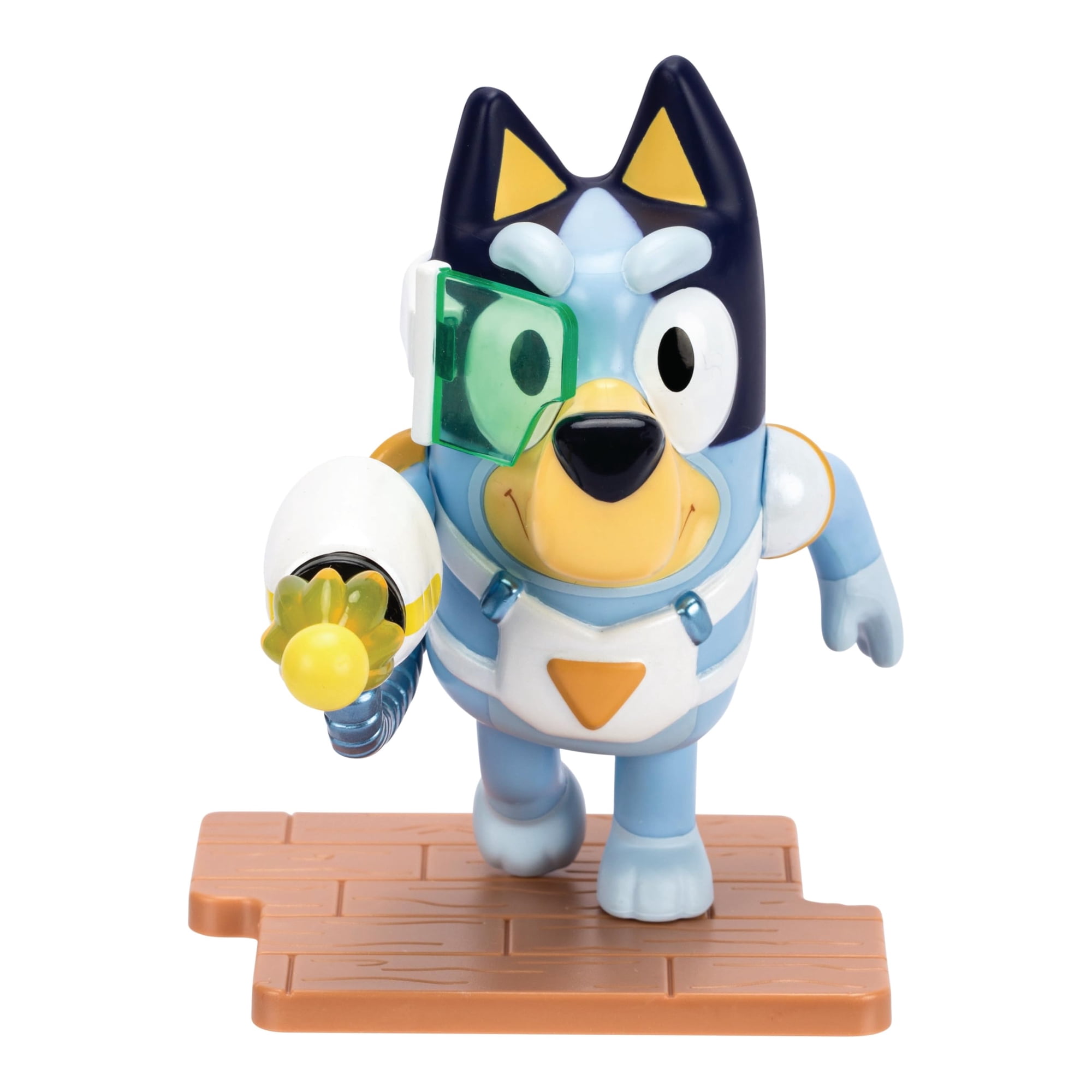 Figura Bluey Surprise Blaster 11.4 Cm Acabado Premium
