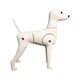 thumbnail image 2 of Modelo De Cuerpo De Perro Falso, Modelo De Simulación De Mascota, Modelo De Perro De Posición De Pie Estándar, Caniche, 2 of 5