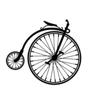 Magideal - Decoración De La Pared De Metal De La Rueda Para Bicicletas, Adornos Decorativos De La Estética Colgante Estatua De Hierro Para Exhibición De Vacacion