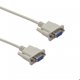 thumbnail image 1 of DB9-3HH-N Null-Modem 2,5mt DB9-Hembra-Hembra 252cm Cable Cros Serial RS232 DE-09, 1 of 5