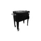thumbnail image 1 of Cooler Retro Negro Con Ruedas, 1 of 6