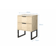 thumbnail image 5 of Velador Veluxa 2 Cajones con Rieles Suaves mesa de dormitorio, 5 of 8