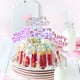 thumbnail image 4 of Adornos coloridos para cupcakes de feliz cumpleaños, para decorar la mesa de postres de fiestas., 4 of 5