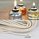 thumbnail image 2 of Lámpara de aceite Oil Lamp Mate, rollo de 50 pies, 1/4, redonda, algodón, mechas, 2 of 7
