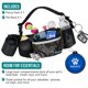 thumbnail image 2 of Riñonera para perro PetAmi Camuflaje negro con bolsa para premios, 2 of 7