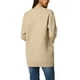 thumbnail image 3 of INSPIRE CHIC Suéter casual de mujer con cuello redondo, manga larga y bolsillos L Caqui, 3 of 7