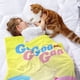 thumbnail image 2 of Bebé GooGoo y GaaGaa Divertidos anti-pilling, suave, ligera, esponjosa y acogedora de lujo para hogar y cocina – Perfecta para niños y adultos,200X150cm, 2 of 6