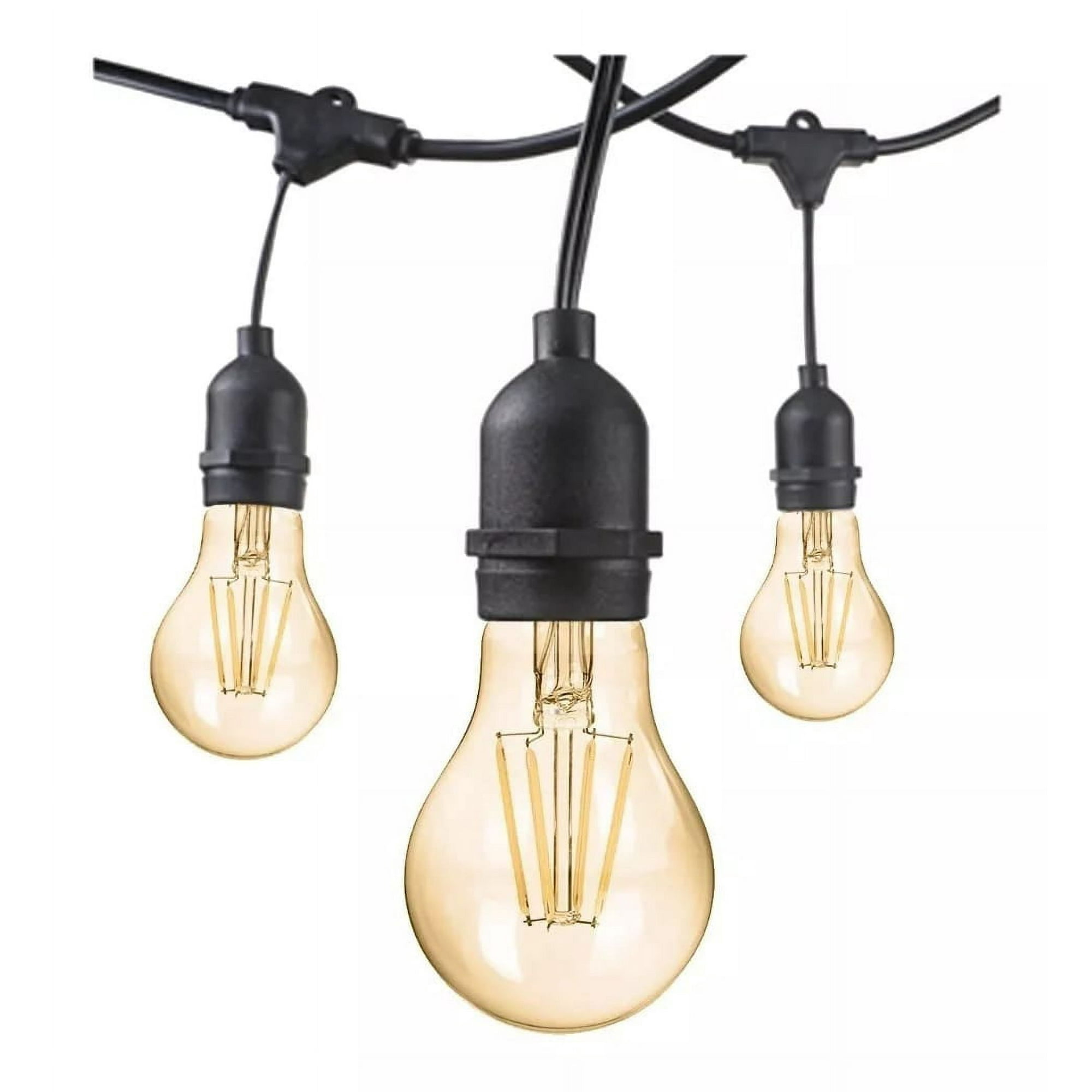 Genérico - Guirnalda 10 Metros Con Ampolletas Filamento 4w G60 E-27