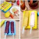 thumbnail image 4 of Molde de silicona para helado, creativo, para hacer tú mismo, con tapa, de silicona apta para alimentos, juego de 2 (amarillo y azul)., 4 of 8
