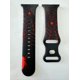 thumbnail image 2 of Correa de silicona HUGUANGSS Telaraña negra/roja para Apple Watch, 2 of 4