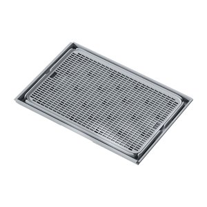 Ioensy - Alfombrilla Para Arena Para Gatos Alfombrilla Para Arena Para Gatos Alfombrilla Ligera Y Resistente Para Atrapar Arena Para Gatos Gris Claro