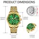 thumbnail image 2 of Reloj OLEVS KYSG2932 Dorado Cronógrafo Fase Lunar L, 2 of 3