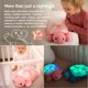 thumbnail image 4 of Proyector de luces nocturnas Cloud b Twinkling Twilight Turtle Pink, 4 of 7