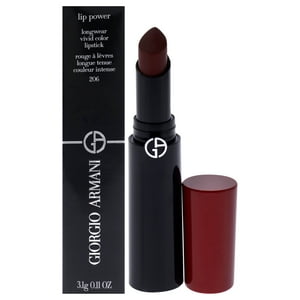 Giorgio Armani - Lip Power Lápiz Labial De Colores Vivos De Larga Duración - Cedro De Para Mujer - Lápiz Labial