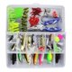 thumbnail image 1 of Kit De Pesca 101 Señuelos Alicates Anzuelos Vinilos Norplat Color Multicolor, 1 of 3