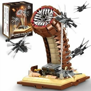 Juego De Bloques De Construcción Buicrahub Sandworm Con Ornithopter 1688 Piezas