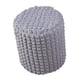 thumbnail image 1 of Funda Otomana Redonda Protector Otomano Para Salón Gris Claro, 1 of 3