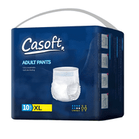 Casoft - Pañales Adulto Pants Alta Absorción Calzon Uso Cotidiano 10Und Talla Xl