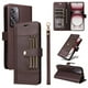 thumbnail image 1 of FOXDOCK Funda tipo Cartera para Realme 12 Pro Plus – Cubierta de Cuero PU con Múltiples Ranuras, Bolsillo para Efectivo y Correa de Muñeca, 1 of 6