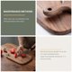 thumbnail image 5 of Tabla de cortar de nogal muso wood con mango, 5 of 7