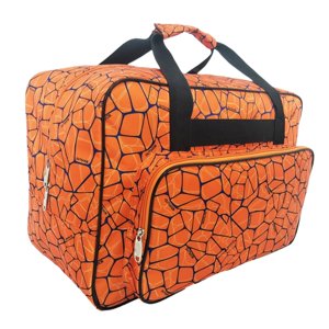 Bothyi - Bolsa De Transporte Para Máquina De Coser, Portaherramientas De Viaje, Gran Capacidad De Almacenamiento, Naranja