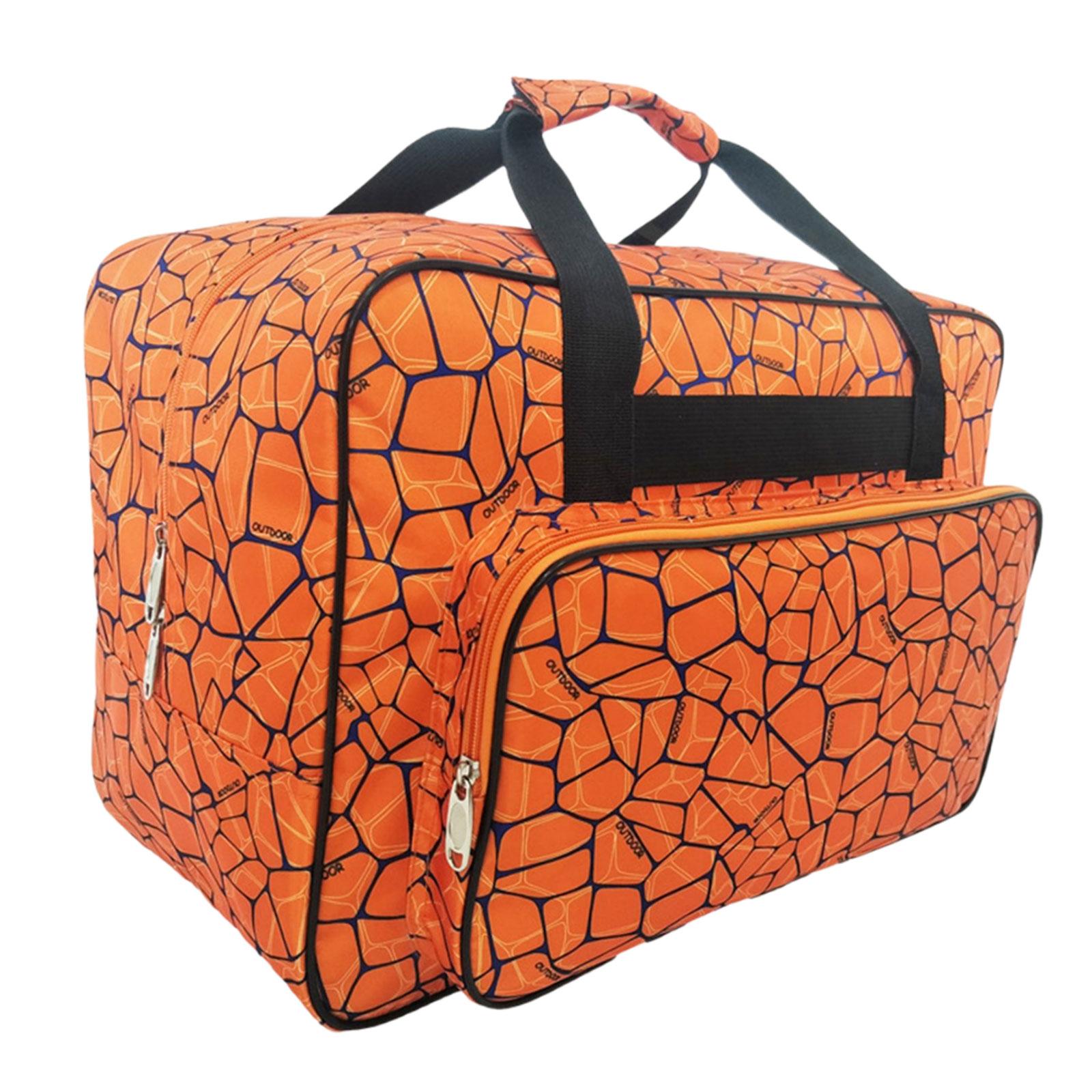 Bothyi - Bolsa De Transporte Para Máquina De Coser, Portaherramientas De Viaje, Gran Capacidad De Almacenamiento, Naranja