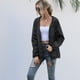 thumbnail image 4 of Chaqueta cortavientos impermeable para mujer Chaqueta cortavientos ligera con capucha para exteriores, 4 of 5